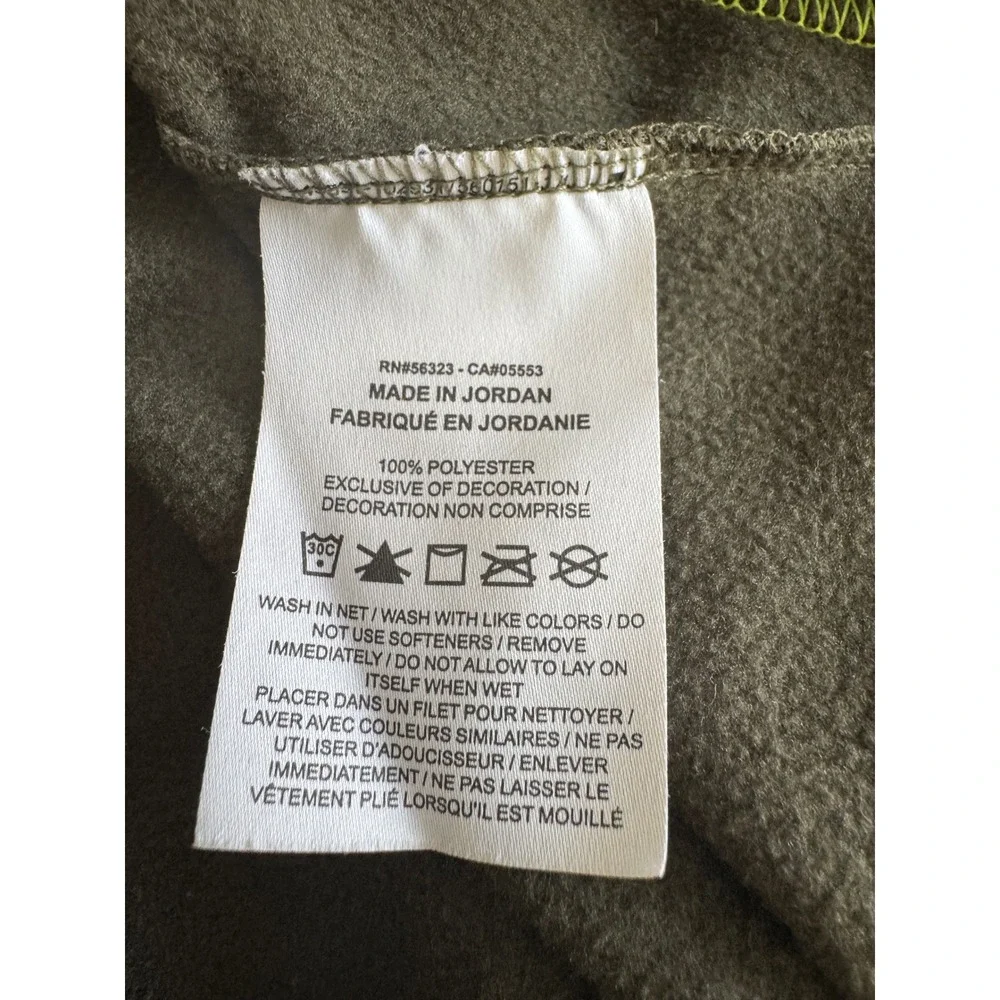Nike Dri-FIT Full Zip Hoodie‎ Jacket Athletic Activewear Green Small